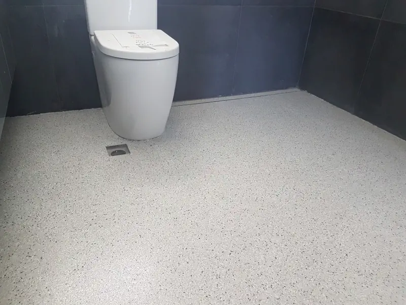 Epoxy Flooring Inside The Bathroom | Swift Epoxy Flooring